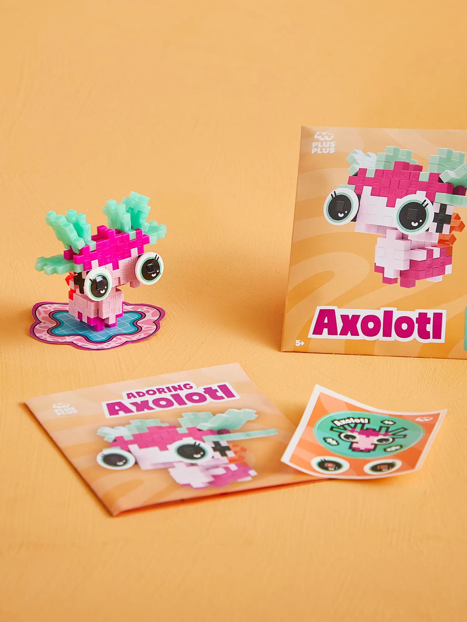 Pet Packet - Pink Axolotl